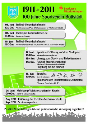 Vorschau 100 Jahre Sportverein Buttstädt