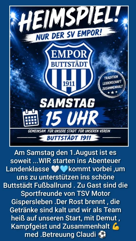 Wir starten in das Abenteuer Landesklasse 💪