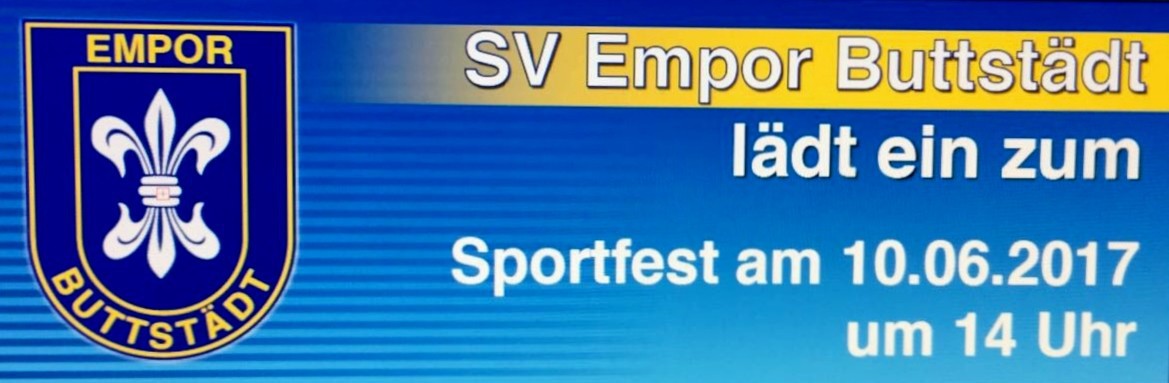 Einladung zum Sportfest