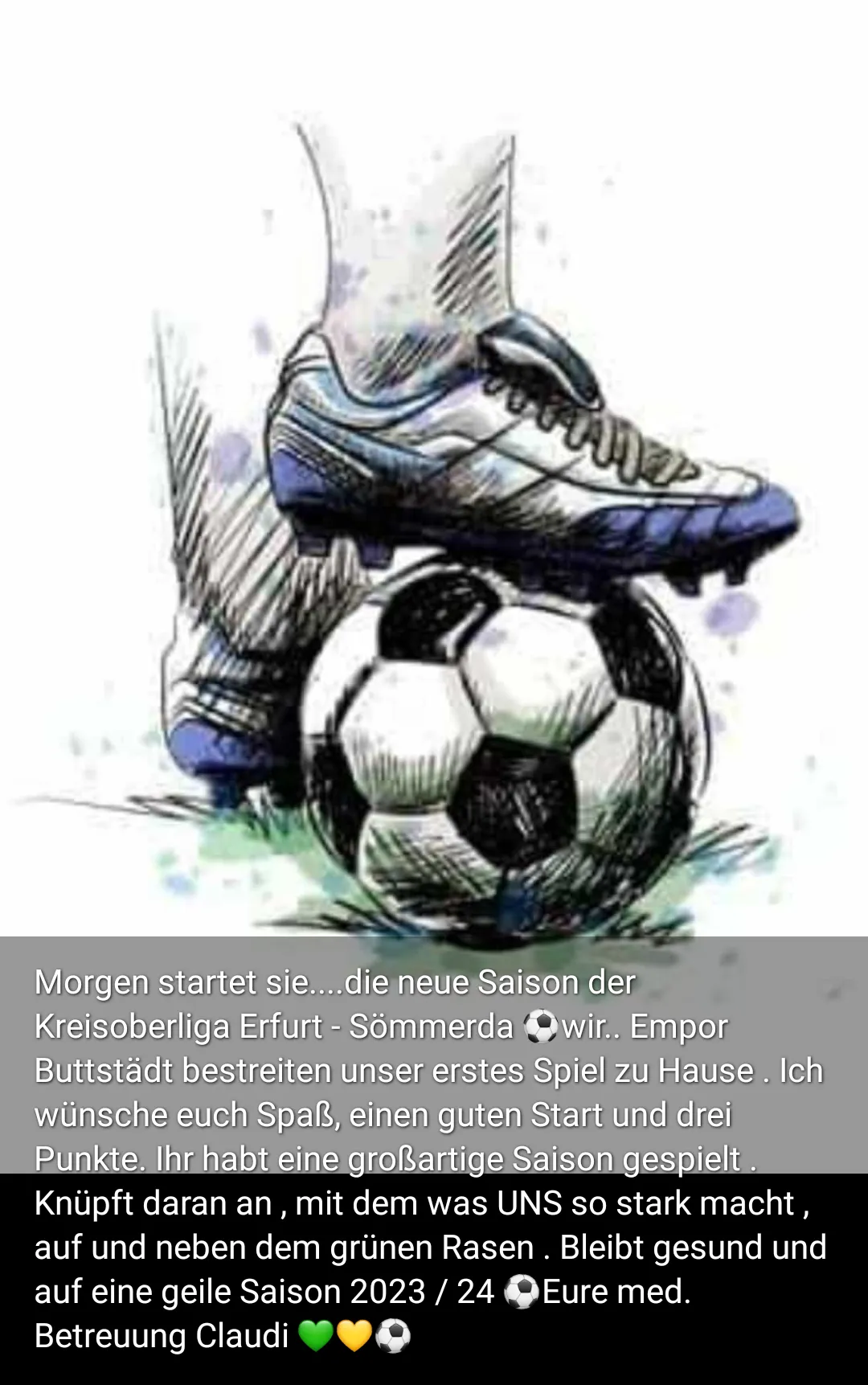 Start in die neue Saison 2023/24