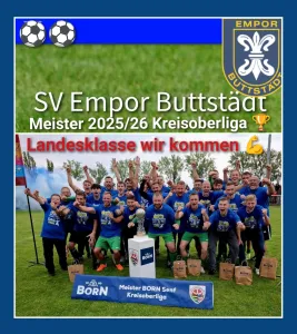 Buttstädt steigt in Landesklasse auf 🏆