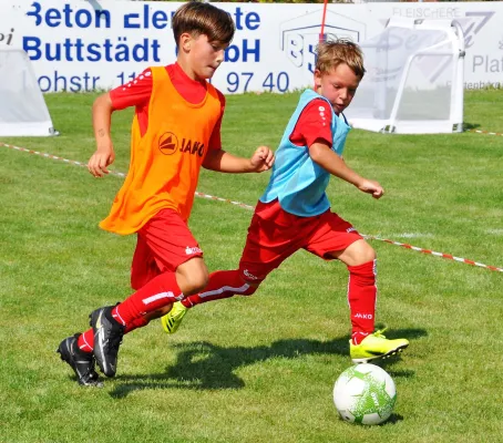 Fußballcamp mit Guido Buchwald